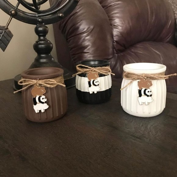 3 Handmade “We Bare Bears” Cartoon-Themed Desk Organizers/Room Décor - Picture 2 of 10